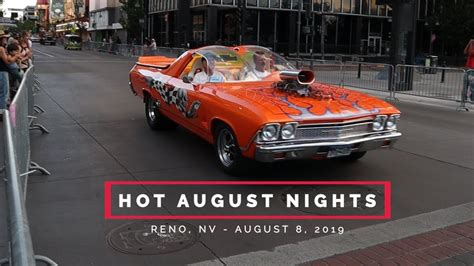 Hot August Nights Controlled Cruise Reno Nv Thursday