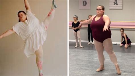 woman ruthlessly bullied by dance teachers for being overweight breaks stereotypes and gets the