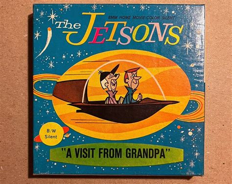 Vintage The Jetsons A Visit From Grandpa 8mm Silent Etsy