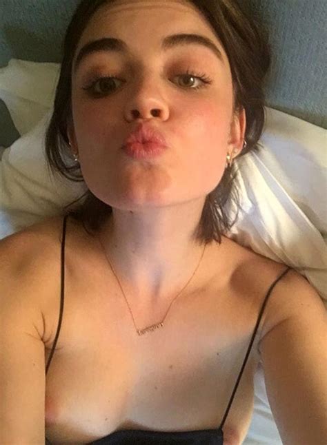 Lucy Hale Leaked Nudes Private Selfies Topless Pretty Babe Liars