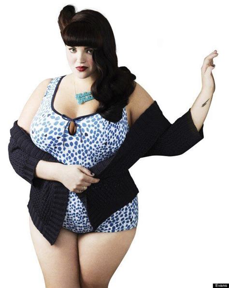 plus size fatshionista bloggers model for evans clements ribeiro spring 2013 collection