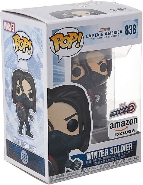 Funko Pop Marvel Year Of The Shield Winter Soldier 838 Exclusive