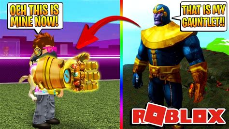 Avengers Infinity War Becoming Thanos In Roblox Superhero Tycoon Movie
