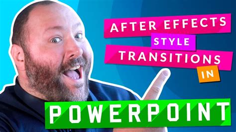 Powerpoint Motion Graphics Flat Transition Tutorial Youtube