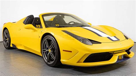 Check The Spec The First Ferrari 458 Speciale Aperta Delivered To The Us