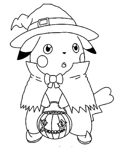Free Pokemon Halloween Coloring Page Free Printable Coloring Pages