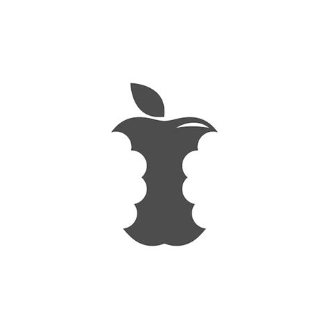Premium Vector Apple Icon Logo Design Illustration Template