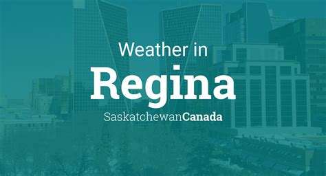 Live weather warnings, hourly weather updates. Weather for Regina, Saskatchewan, Canada