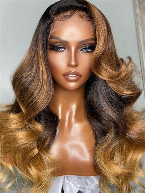 YSwigs Body Wave HD Lace Full Lace Front Wigs Human Hair For Black