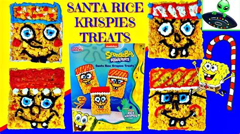 Spongebob Squarepants Santa Rice Krispies Treats Sponge On The Run Youtube