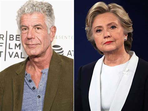 Anthony Bourdain Slams Hillary Clintons Interview About Harvey