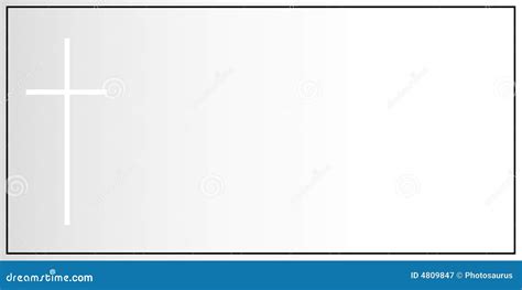 Obituary notice stock vector. Illustration of cross, blackness - 4809847