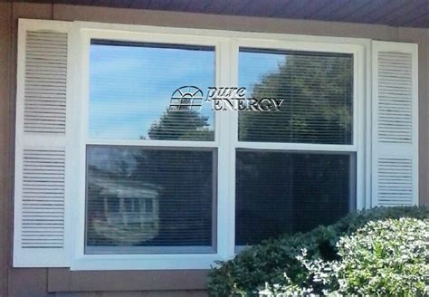 Triple mulled single hung window. Double Hung Windows | Pure Energy Window