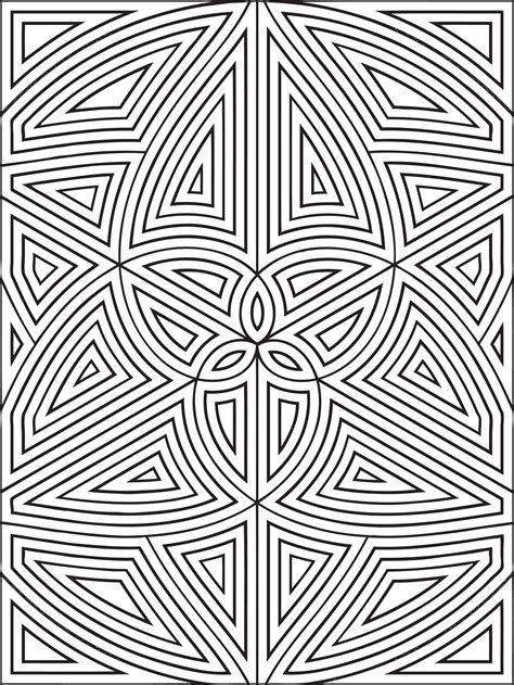 Free Printable Geometric Coloring Pages For Kids