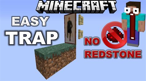 Easiest Trap In Minecraft But Super Deadly Youtube