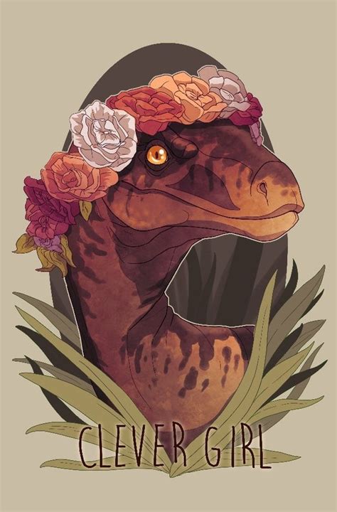 Clever Girl An Art Print By Maarta Laiho Jurassic Park Jurassic Park World Jurassic World