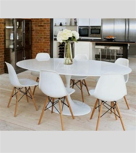 Tulip Style White Gloss Dining Table Tulip Table Dining Table White