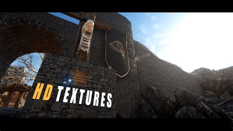 Skyrim Se Clevercharffs Hd City Texture Mods Showcase Youtube