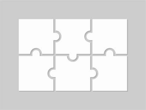 16100 Blank Puzzle Stock Illustrations Royalty Free Vector Graphics