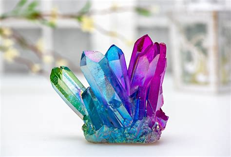 Aura Quartz Is The Rainbow Of The Gemstone World Bringing Amazing Hues