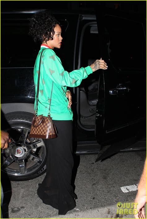 Rihanna Heads Out To Dinner After Skipping The Bet Awards Photo
