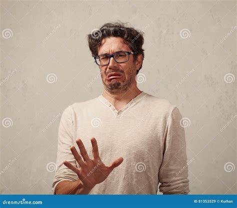Man Disgusted Stock Image Image Of Male Frustrated 81353529