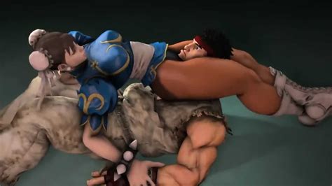 Chun Li Sexy Huge Ass Tight Shorts Spandex In White Breast Expansion