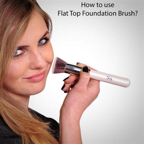 How To Use Flat Top Foundation Brush Tutorial