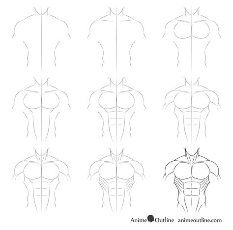 Https://tommynaija.com/draw/how To Draw A Anime Muscular Body