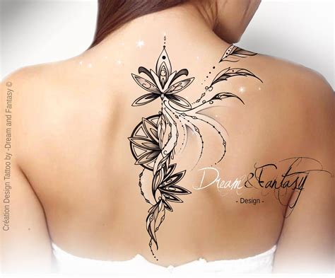Эскизы татуировок для девушек на спине 79 фото