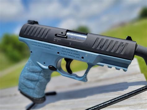 Walther Ccp M2 9mm 354in Blue Titanium 2 8rd Mags Dukes Sport Shop