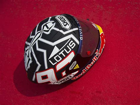 Marc marquez helmet design by @dudshop #marcmarquez #mm93 #dudshopracingdesign #dudshop #helmet… Marc Marquez 2014 Helmet By Shoei - DriveSpark News