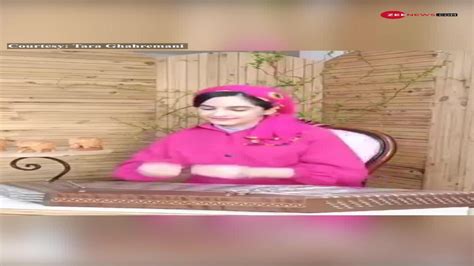 Watch Breaking News Viral Video Iranian Girl Is Playing National Anthem On Iranian Santoor