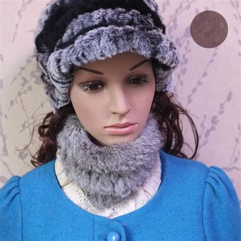Many Color 100 Real Rabbit Fur Headband Natural Knitted Fur Headwear