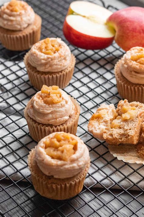 Apple Pie Cupcakes The Marble Kitchen