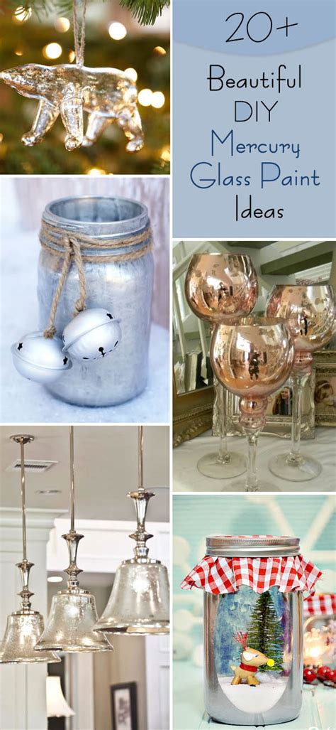 20 Beautiful Diy Mercury Glass Paint Ideas Noted List