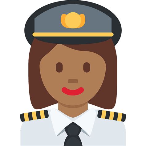 Woman Pilot Emoji Clipart Free Download Transparent Png Creazilla