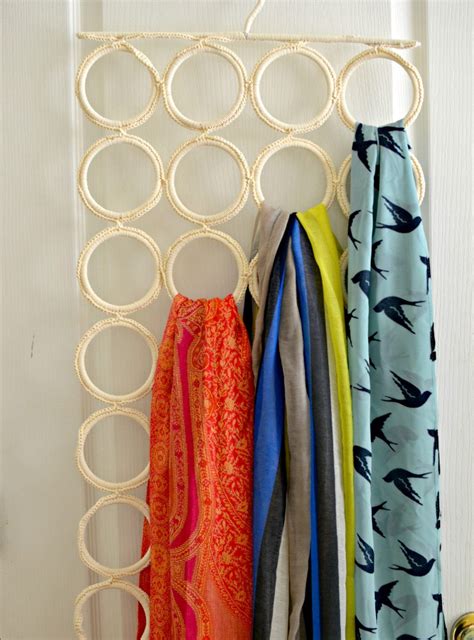 5 Easy Ways To Organize Scarves Official Hip2save