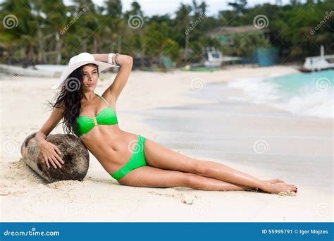 Beauty By The Sea Stock Image Image Of Bikini Asian