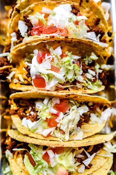 Just Like Taco Bell Tacos Recipe Foodiecrush Com