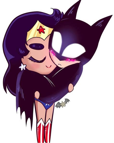 Wonderbat Wonder Woman Batman Love Diana And Bruce Wonderbat