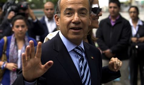 Mexico President Felipe Calderon Defends War Against Drug Cartels The