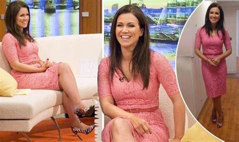 Susanna Reid Shows Off Her Legs In Pink Lace Dress Celebrity News Showbiz And Tv Uk