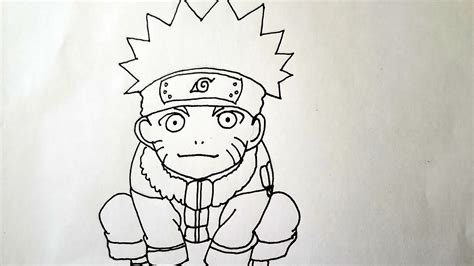 How To Draw Naruto Uzamaki From Naruto Easy Drawing For Kids Wawa