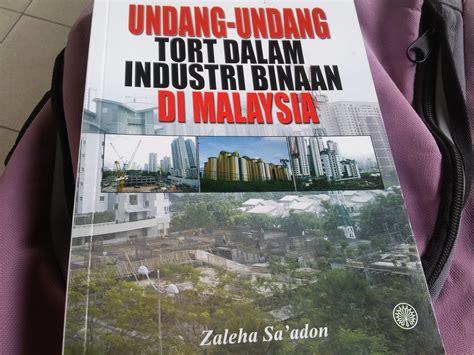 Undang undang perlindungan konsumen 1999. Info Buku: Undang-Undang Tort Dalam Industri Binaan ...