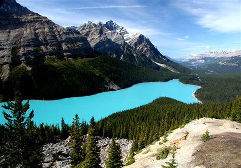 Peyto Lake Canada Banff National Park Places To Travel Natural