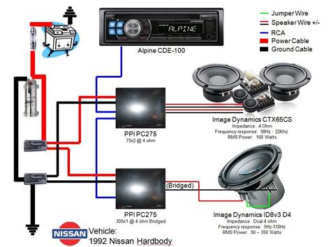 Car Stereo Speaker Wiring Diagram Car Stereo Systems Sound System