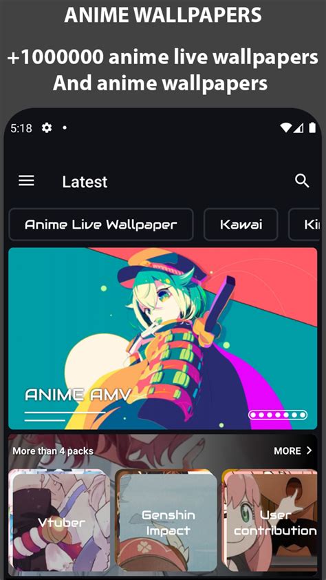 100000 Anime Live Wallpaper For Android 無料・ダウンロード