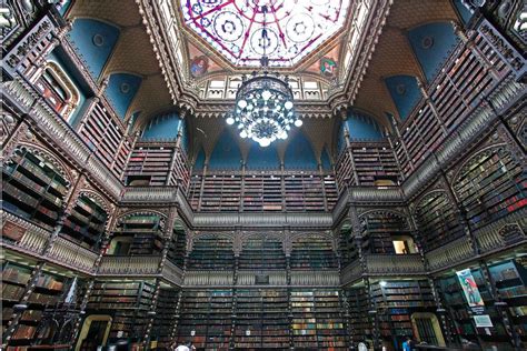 The Royal Portuguese Cabinet Of Reading Rio De Janeiro Brazil From