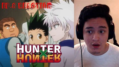 Non Anime Fan Reacts To Hunter X Hunter Episode 8 Youtube